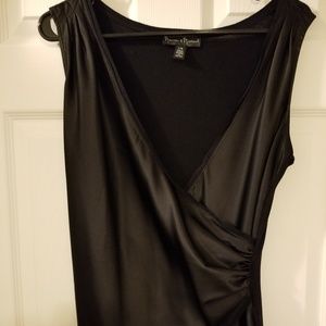 Mercer & Madison Black Sleeveless Top